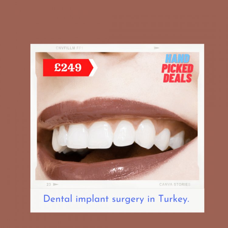 Dental implants in Turkey  - ONLY  £249
