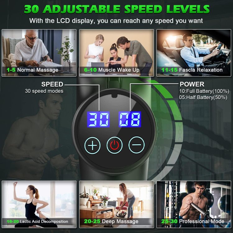 ALDOM Muscle Massage Gun: The Ultimate Solution for Muscle Recovery and Pain Relief