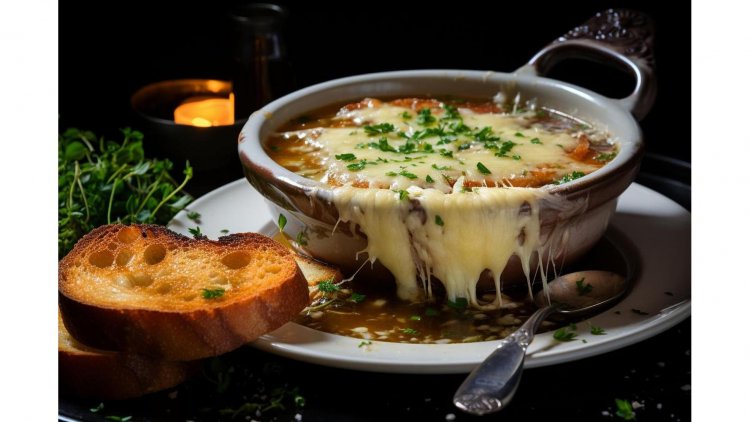 A Symphony of Flavors: Crafting the Perfect French Onion Soup with Gruyère Croutons