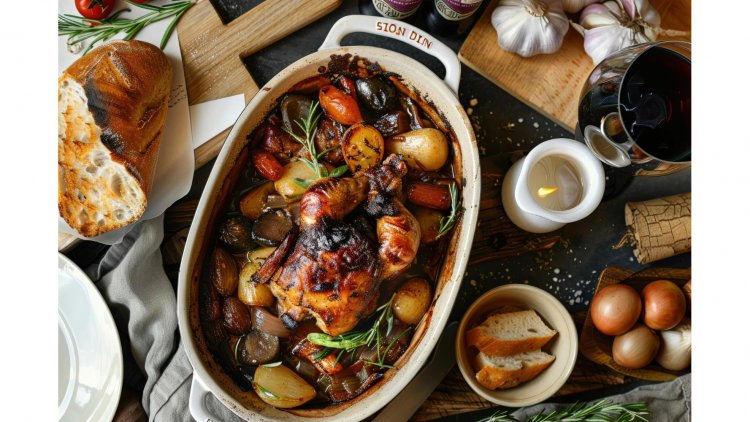 Cozy Up with Classic French Coq au Vin: A Hearty Taste of Tradition