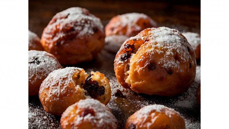 Ring in the New Year with Crispy, Sweet Oliebollen: Dutch Doughnuts with Raisins