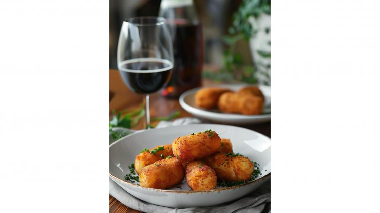 Unveiling the Secrets of Spanish Croquetas: Ham and Chicken Croquettes with a Béchamel Twist