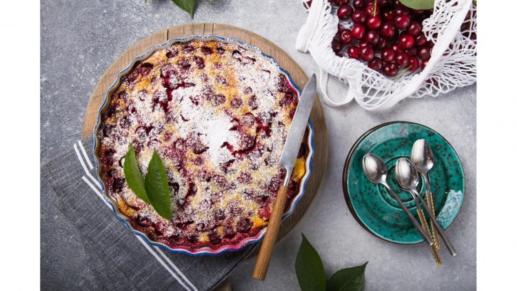 Cherishing Clafoutis: A Timeless French Cherry Custard Pie from Limousin