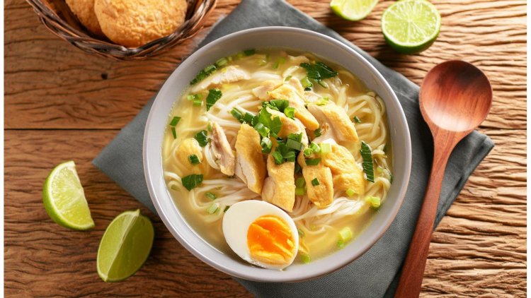 Soto Ayam: A Flavorful Journey into Indonesian Turmeric Chicken Soup